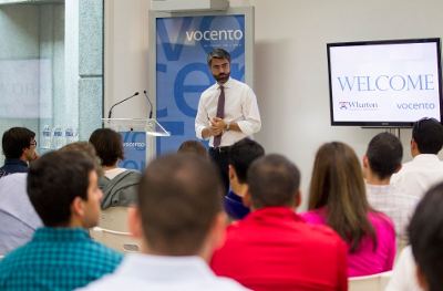 El CEO de Vocento recibe a los alumnos del MBA de Wharton