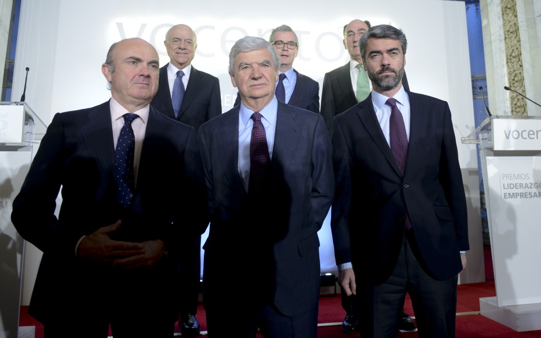 Vocento premia el liderazgo empresarial de los presidentes de Inditex, BBVA e Iberdrola