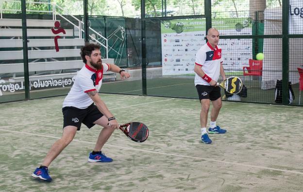 El XIV Torneo Interempresas de La Rioja de pádel reúne a 52 firmas comerciales locales