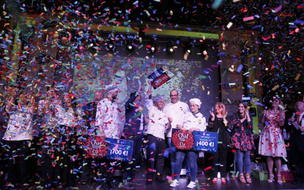 José Baena conquistó anoche los fogones de Granajoven Chef