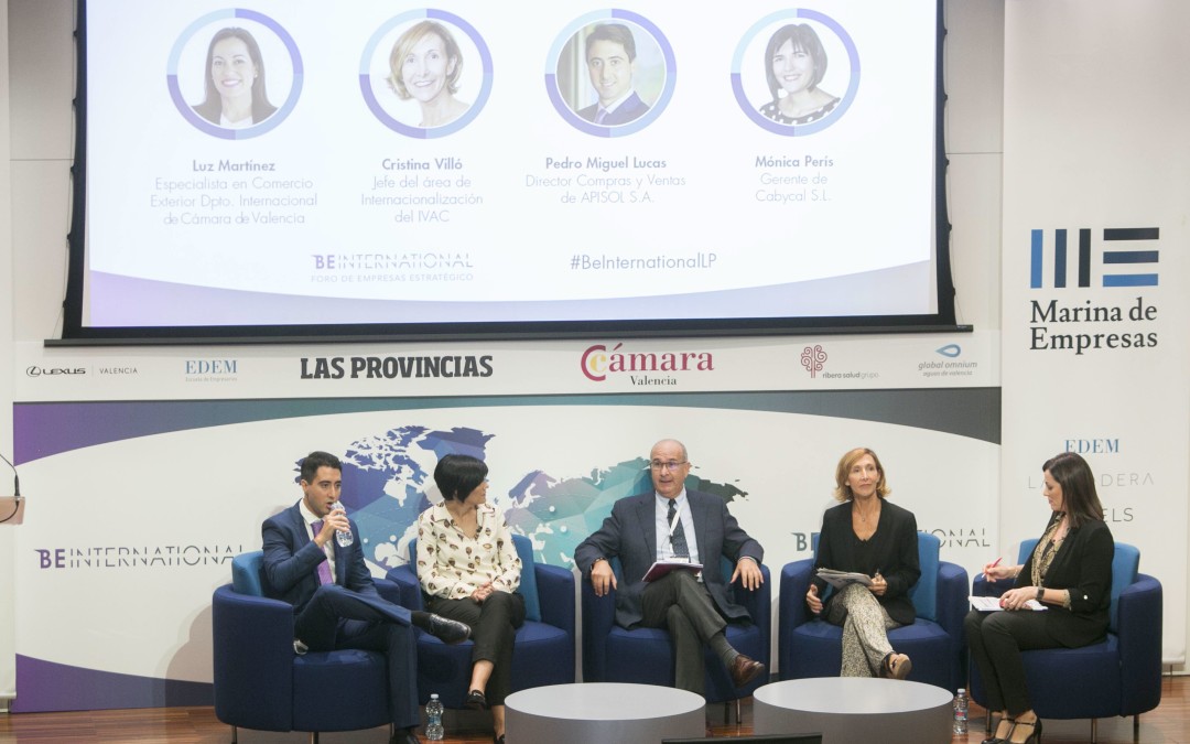 Éxito en el foro empresarial Be International que organiza Las Provincias