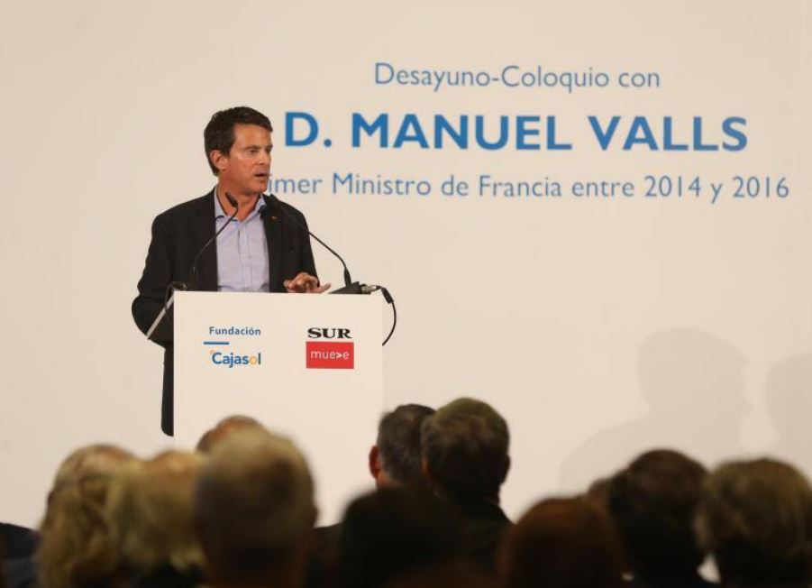 Manuel Valls, en el foro de diario Sur: «Si se rompe España, se rompe Europa»