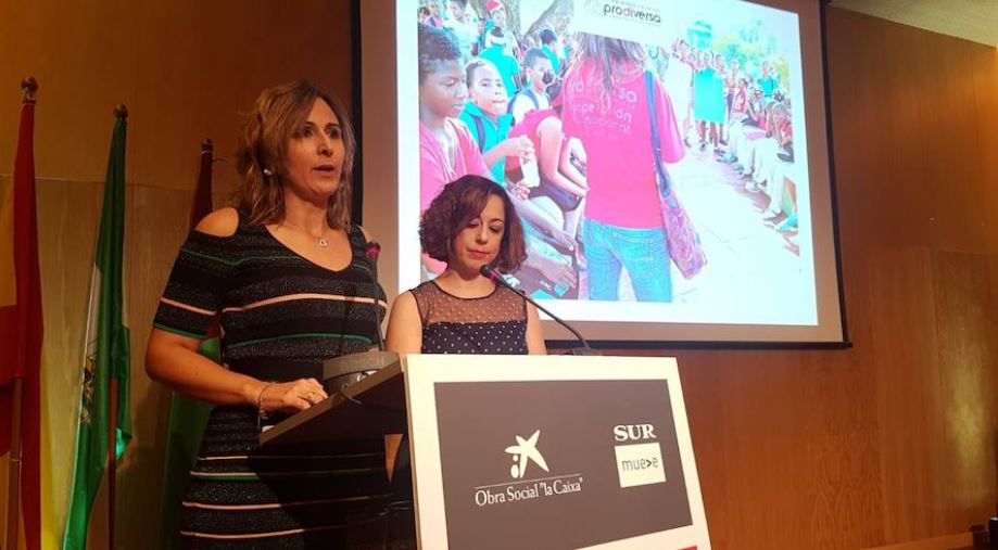 Cinco entidades sociales reciben el reconocimiento por su labor en la II Gala de Acción Solidaria de diario Sur